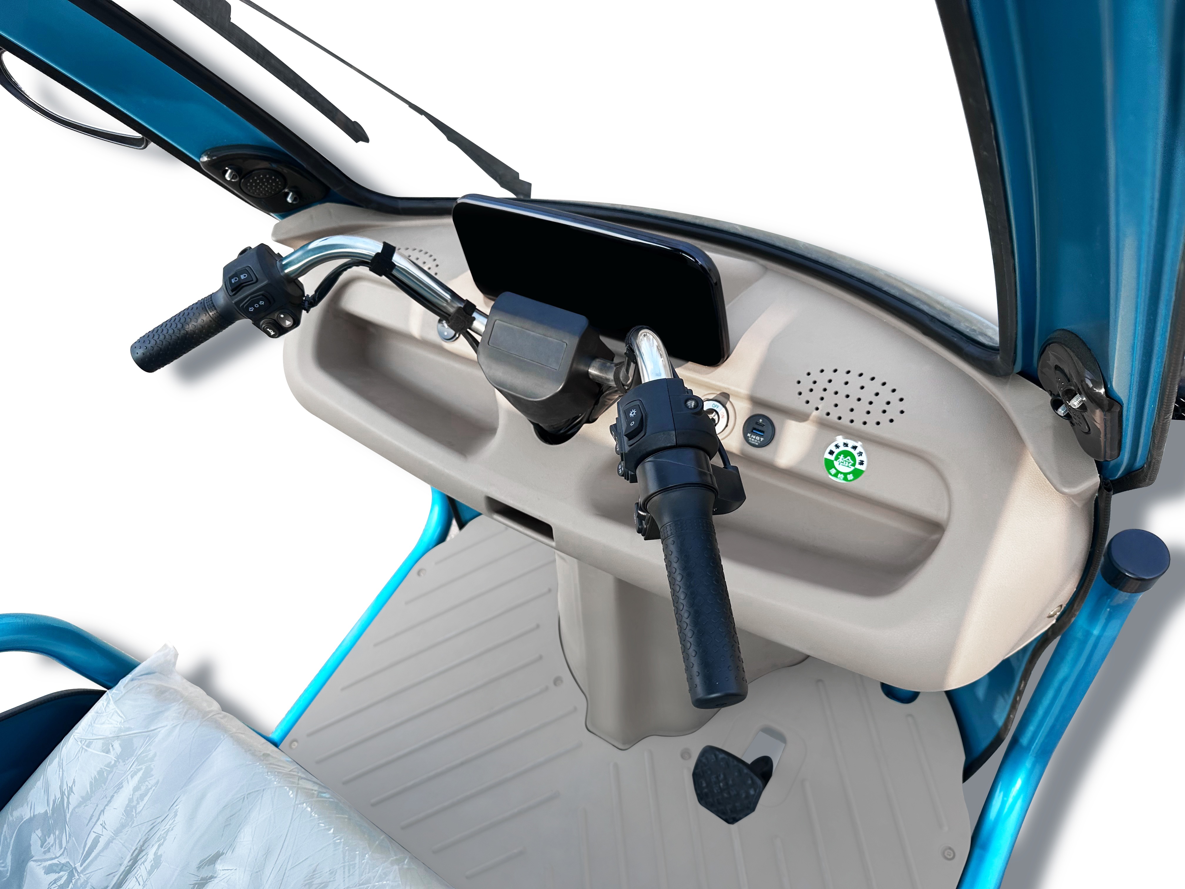 Electric Cargo Passenger Tricycle with 800W Motor （DH-215）
