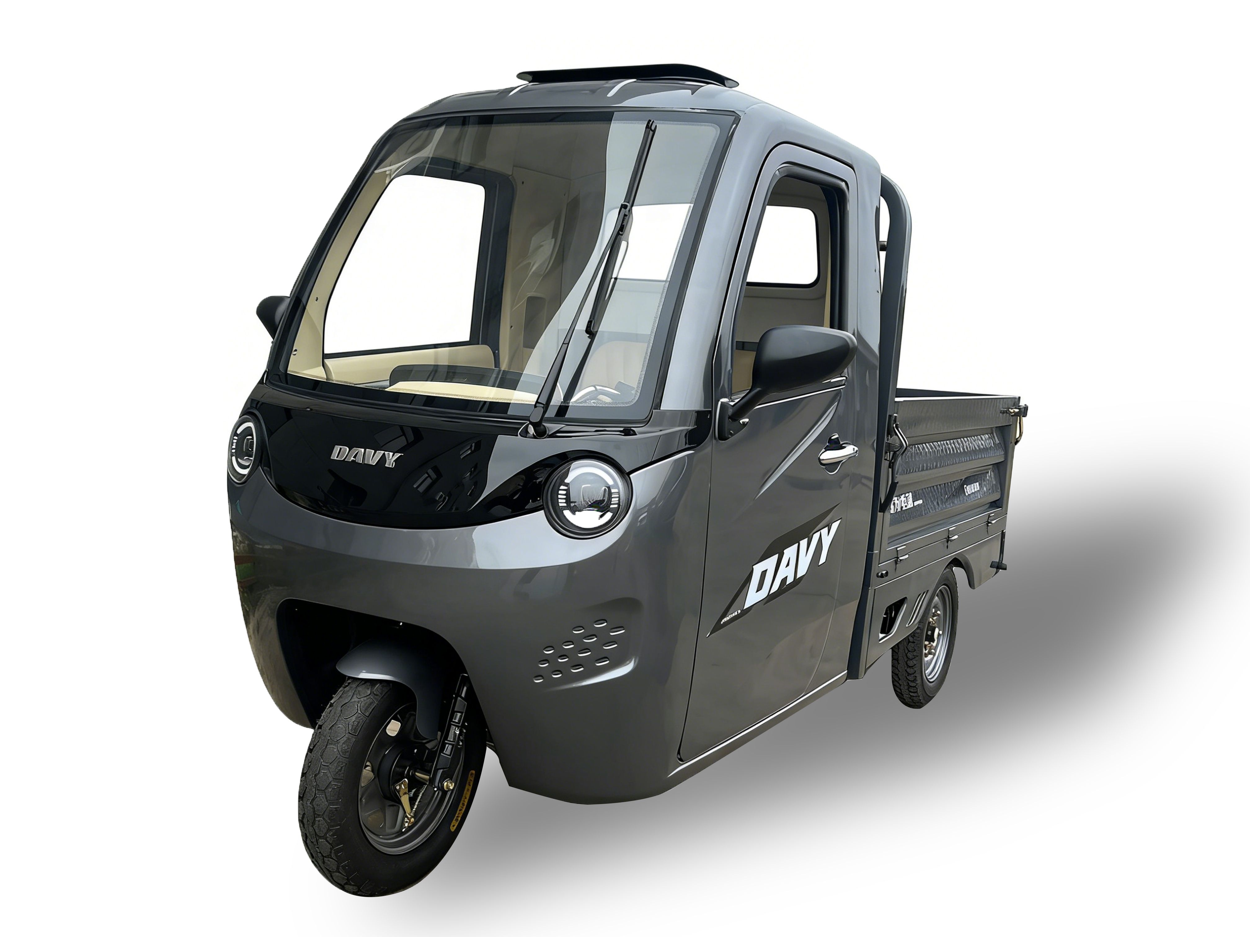 Electric Cargo Passenger Tricycle DW1500DZHB-W with 1500W Motor with dumping with EEC